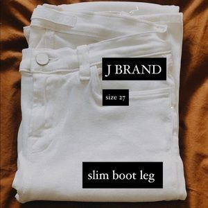 J Brand slim boot leg jean